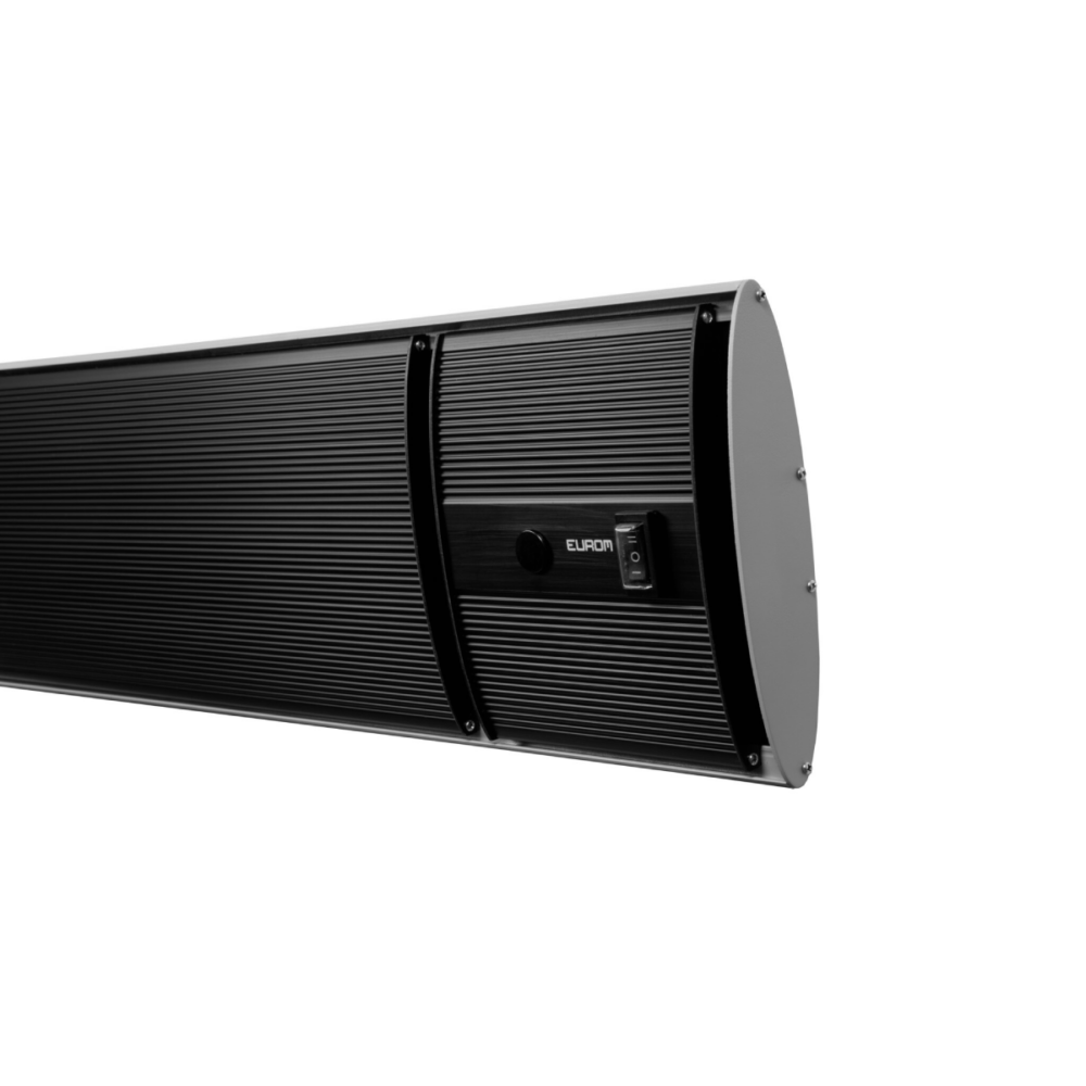 Outdoor Heatpanel in het zwart